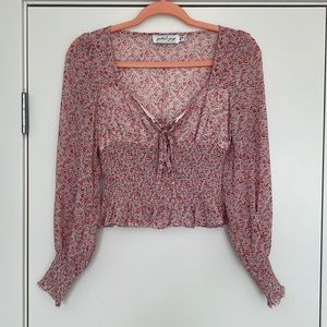 Petal & Pup light weight chiffon top